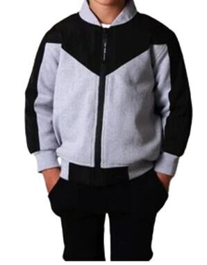 Nwt  TINY TRIBE ~ ( Nordstroms) Kid's Segment Bomber Jacket Size 6X-7